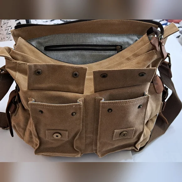 Polare Canvas & Leather Camera bag